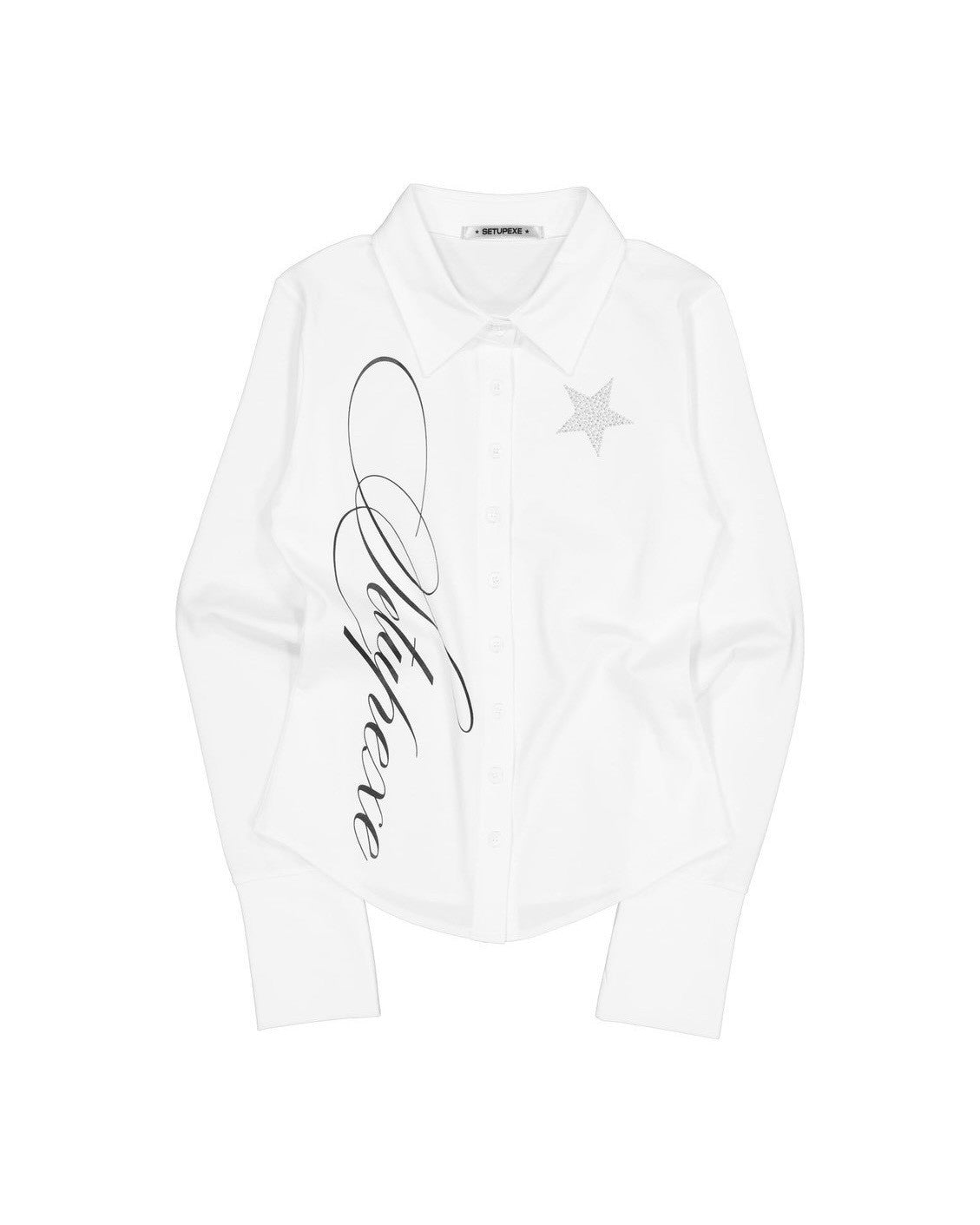【SETUP-EXE】LETTERING LOGO SHIRT