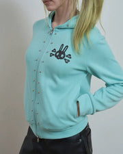 【SETUP-EXE】SKULL RABBIT SLIM HOODIE ZIP-UP