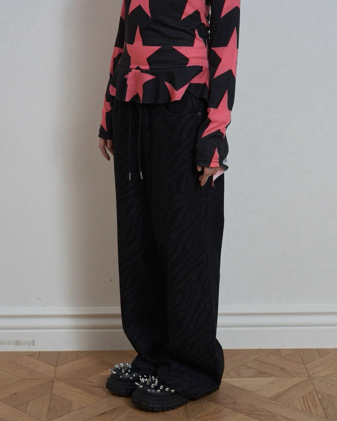【SETUP-EXE】ZEBRA DENIM PANTS