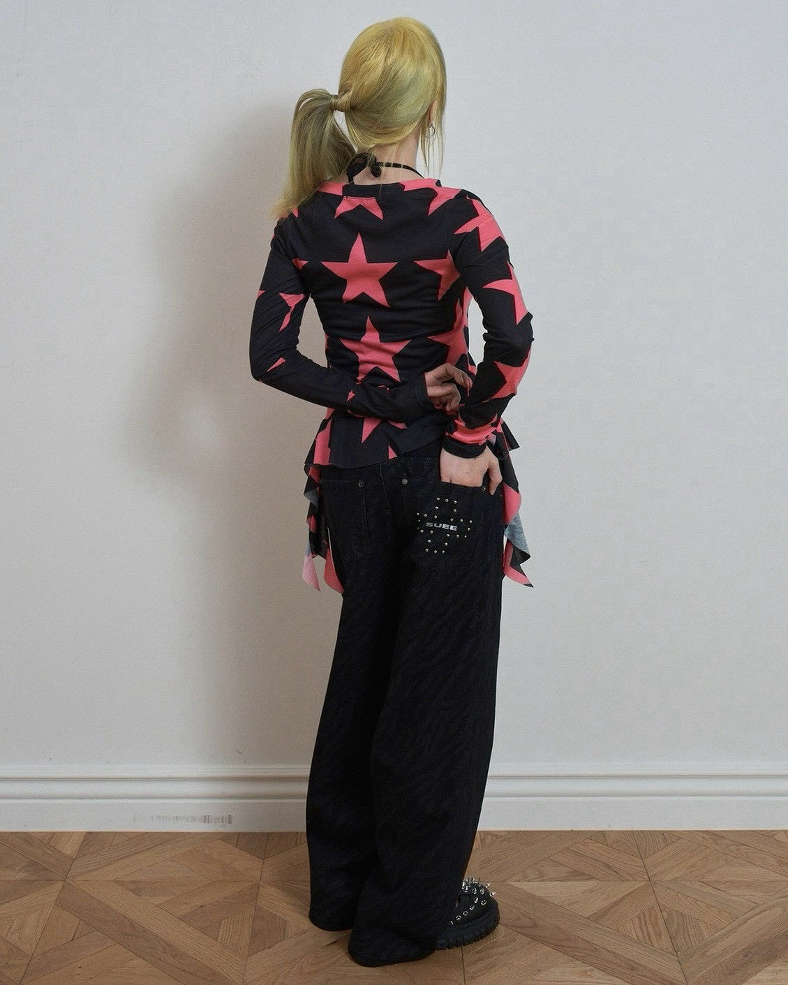 【SETUP-EXE】ZEBRA DENIM PANTS