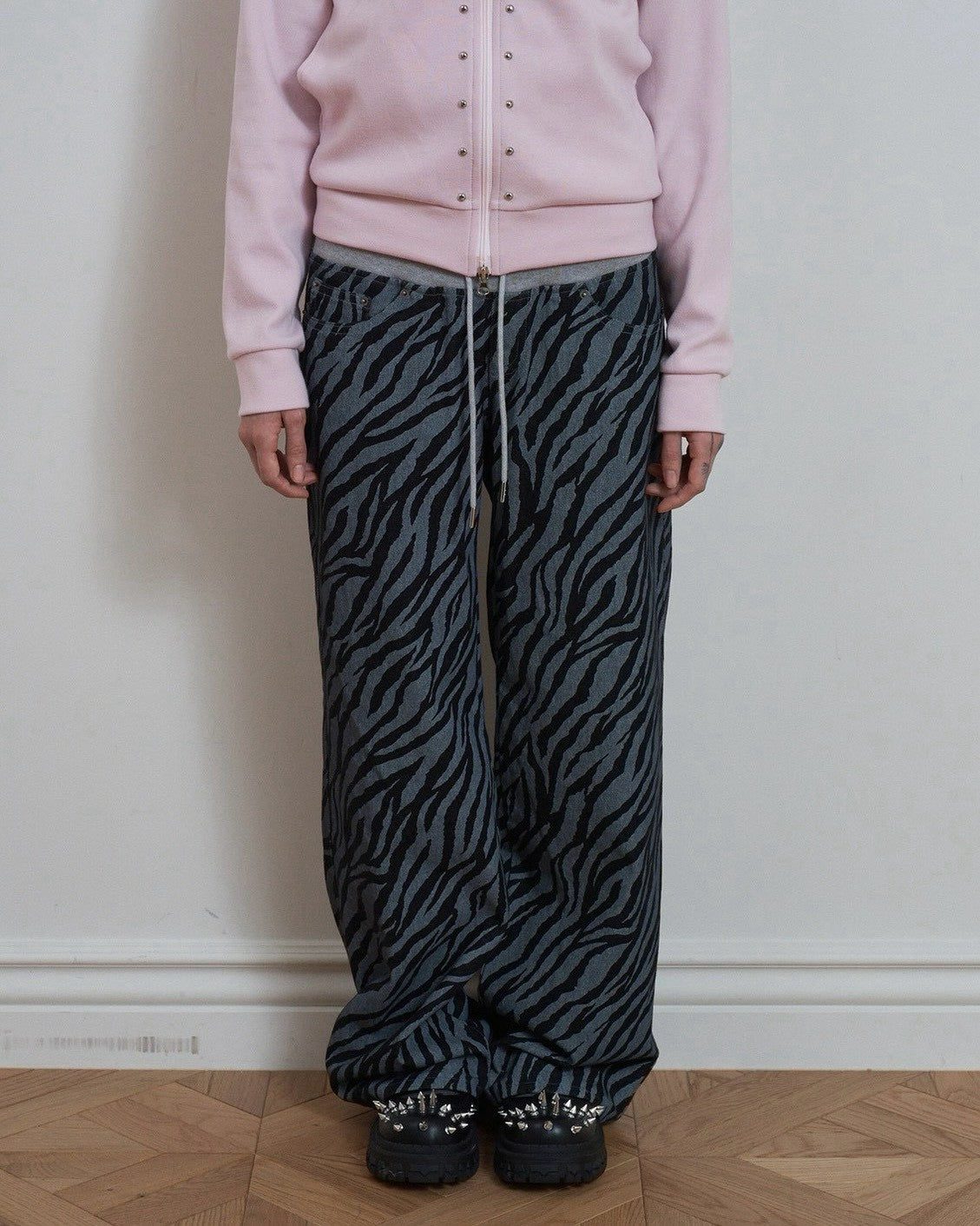 【SETUP-EXE】ZEBRA DENIM PANTS