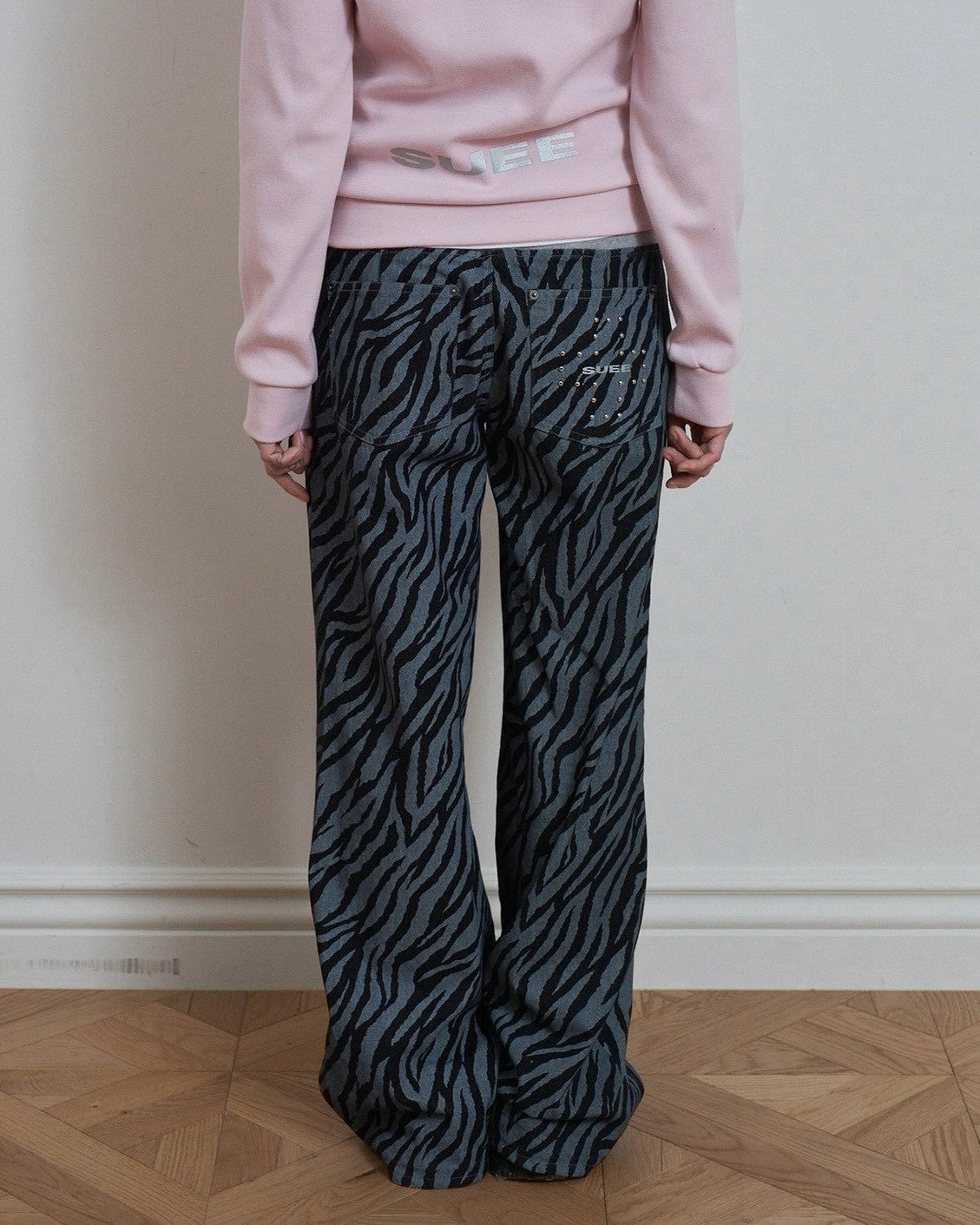 【SETUP-EXE】ZEBRA DENIM PANTS