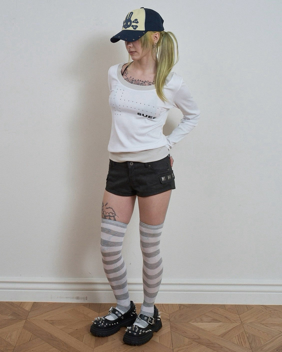 【SETUP-EXE】SKULL RABBIT BALL CAP