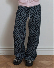 【SETUP-EXE】ZEBRA DENIM PANTS
