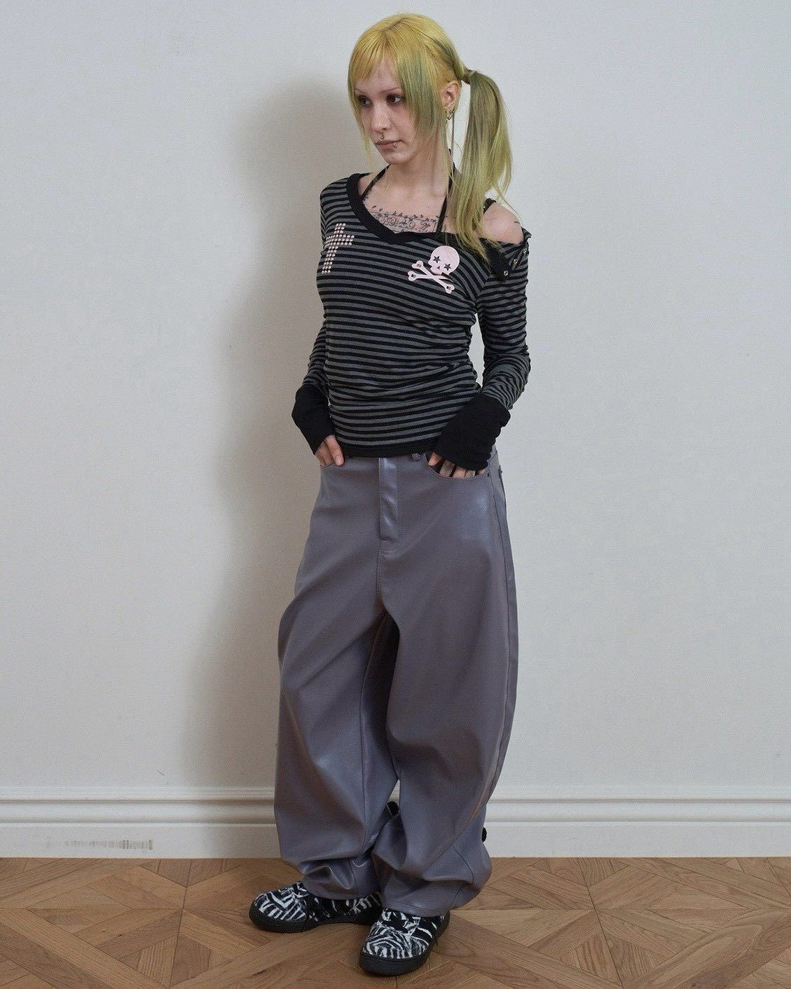 【SETUP-EXE】BACK-STITCH COATED PANTS