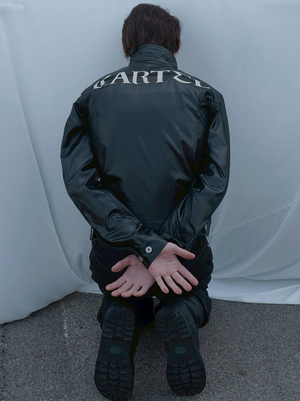 【SUNDAY OFF CLUB】Cropped Cartel Woker Jacket