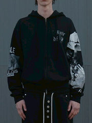 【SUNDAY OFF CLUB】Object Of Desire Zip up Hoodie