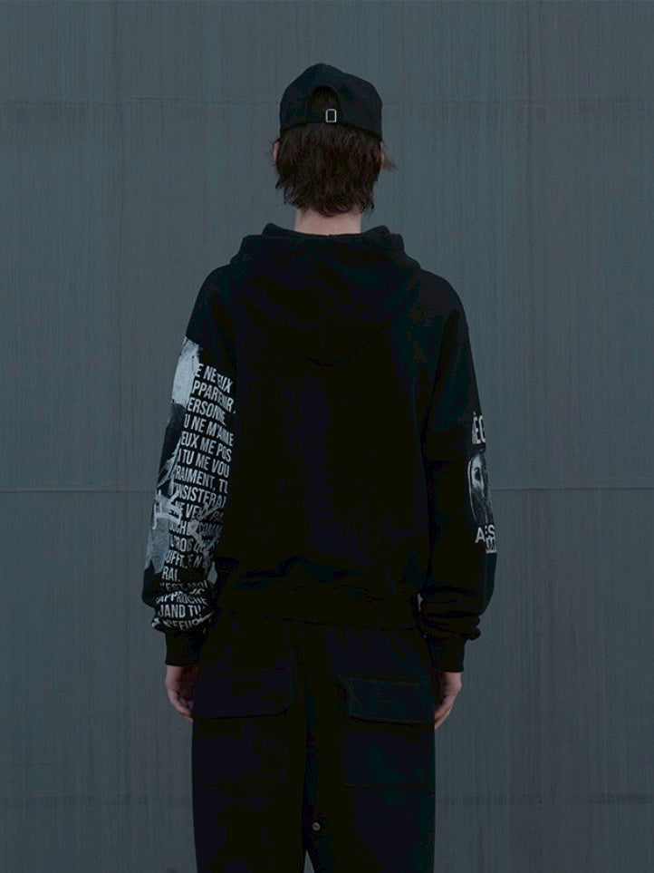 【SUNDAY OFF CLUB】Object Of Desire Zip up Hoodie