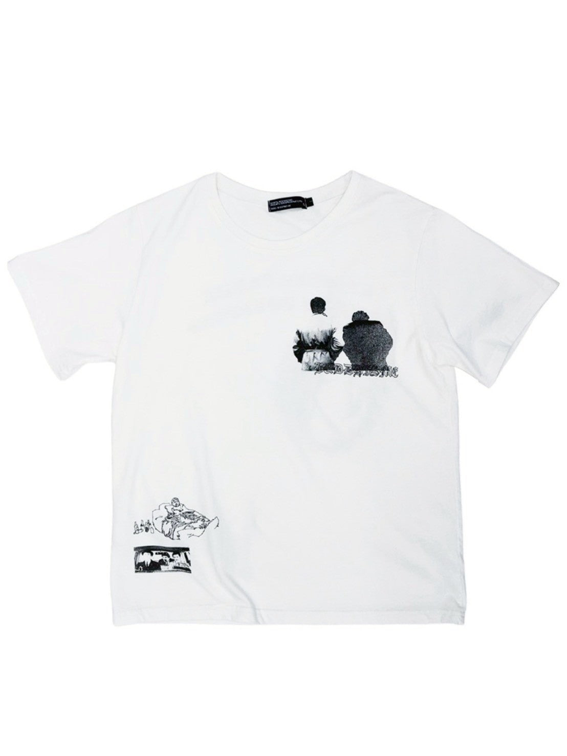 【SUNDAY OFF CLUB】Le Cercle Rouge Rhinestone T-Shirt