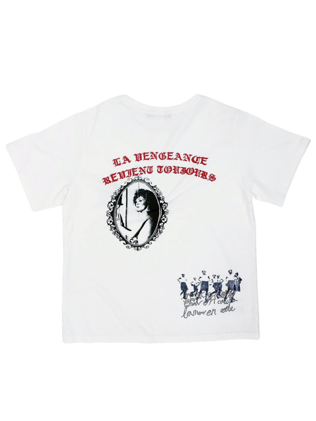 【SUNDAY OFF CLUB】Le Cercle Rouge Rhinestone T-Shirt