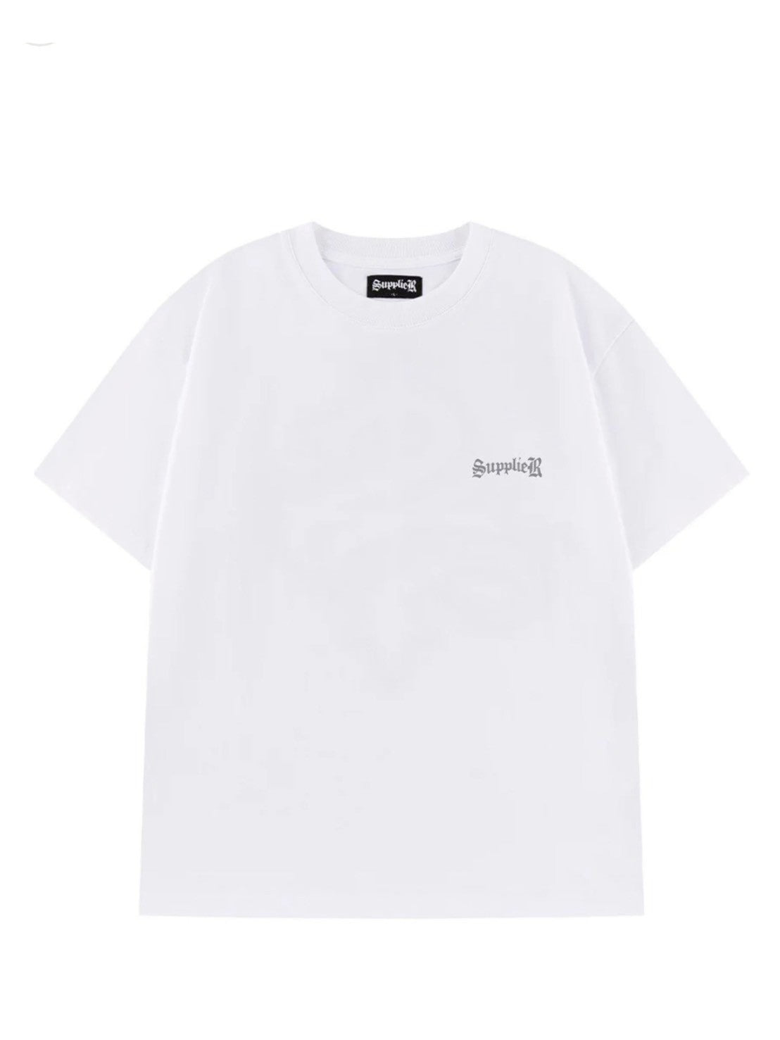 【SUPPLIER】Spray Cross Rhinestone Tee