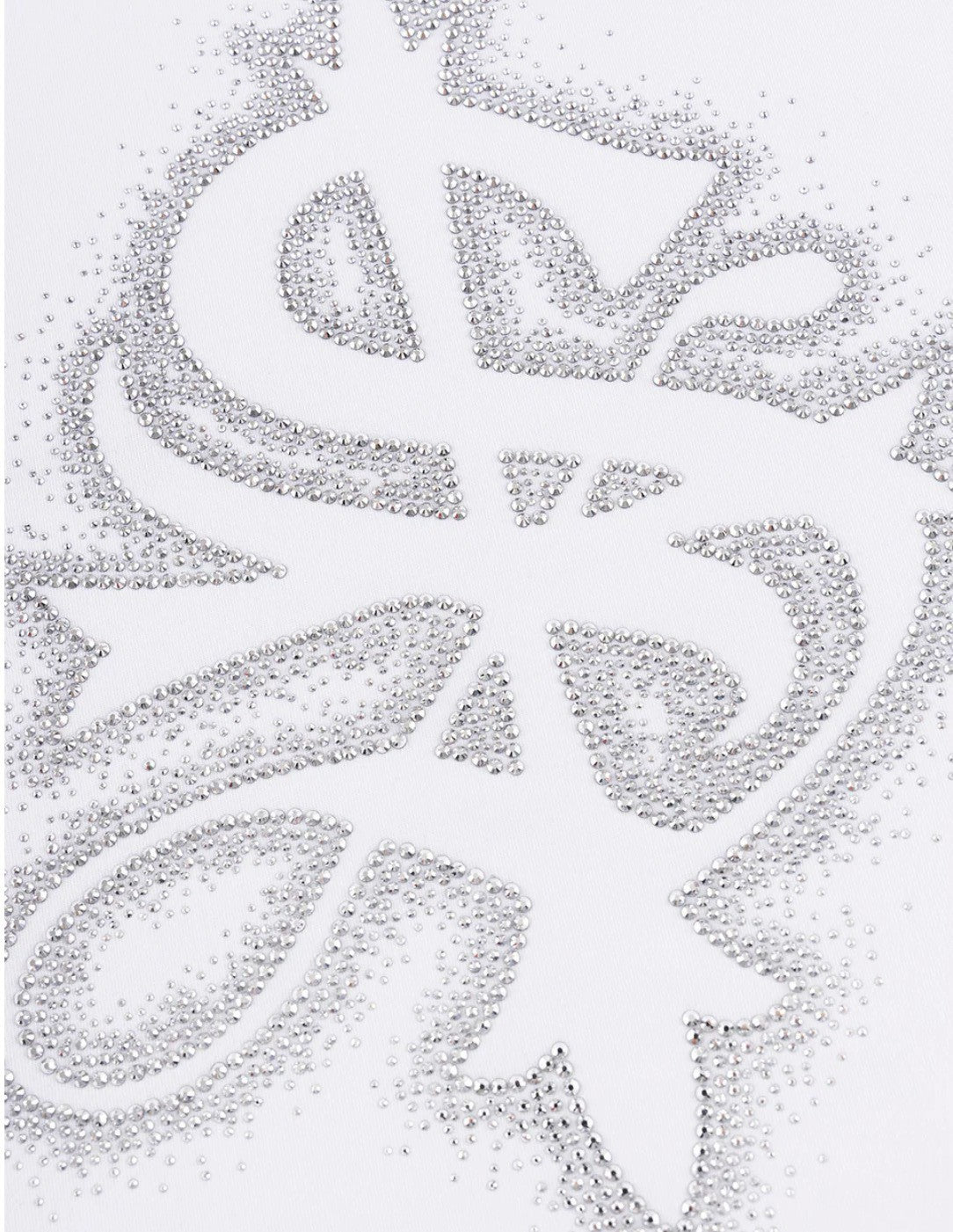 【SUPPLIER】Spray Cross Rhinestone Tee