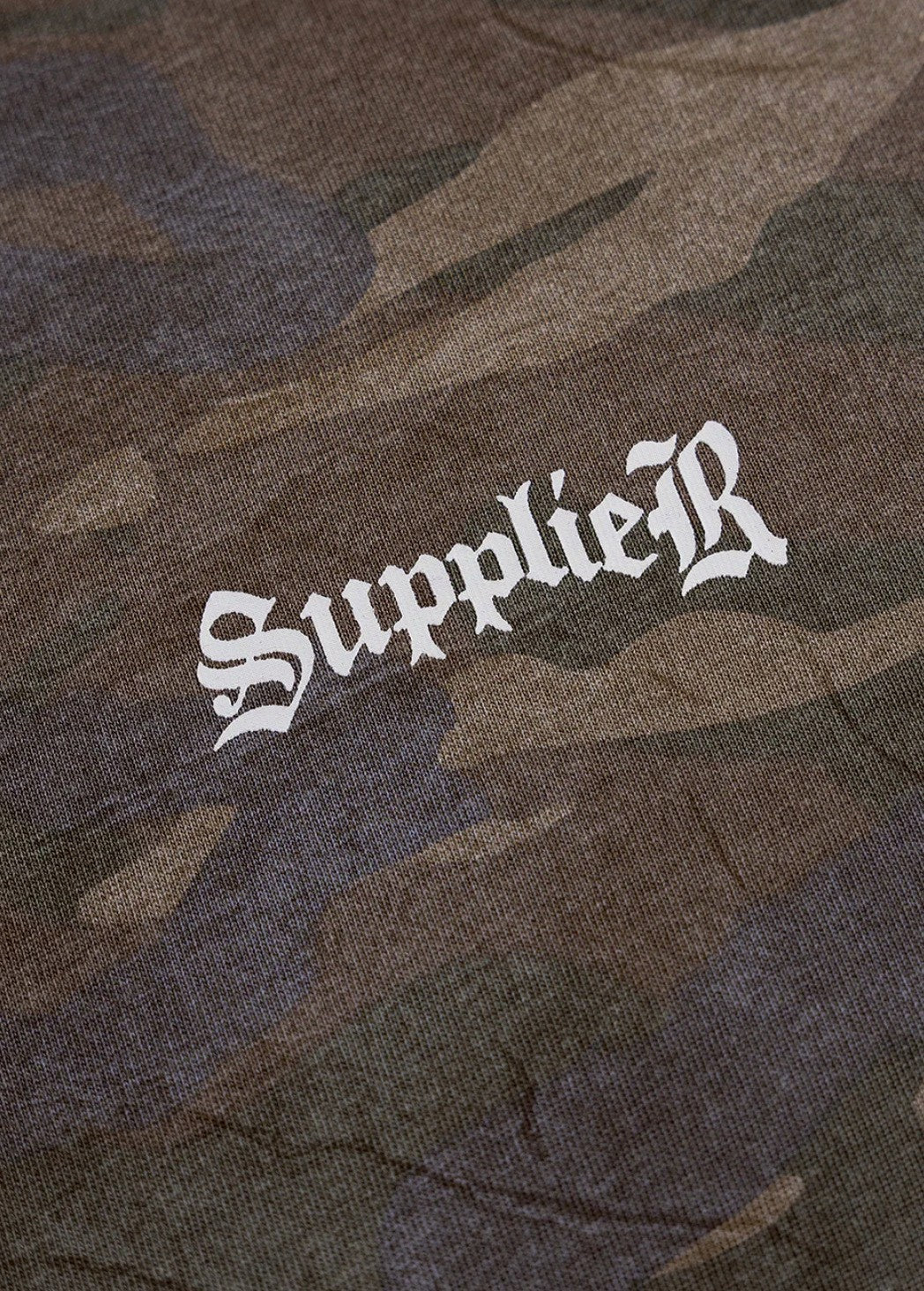 【SUPPLIER】Camouflage Cross Tee