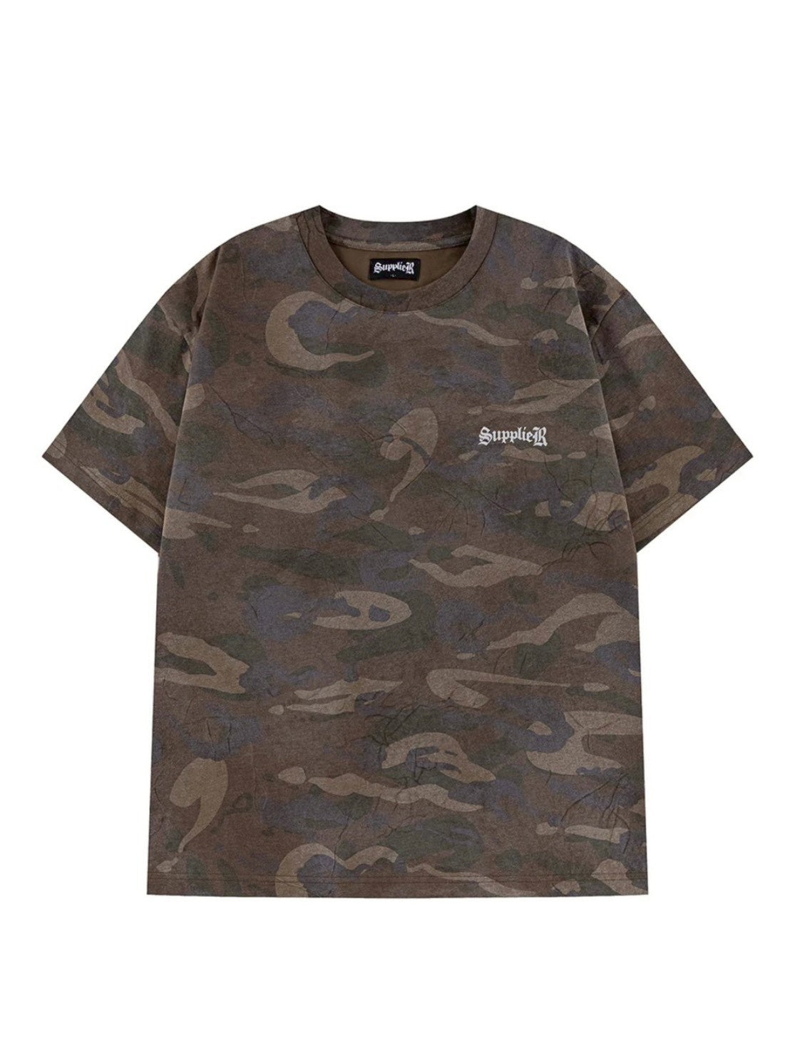 【SUPPLIER】Camouflage Cross Tee