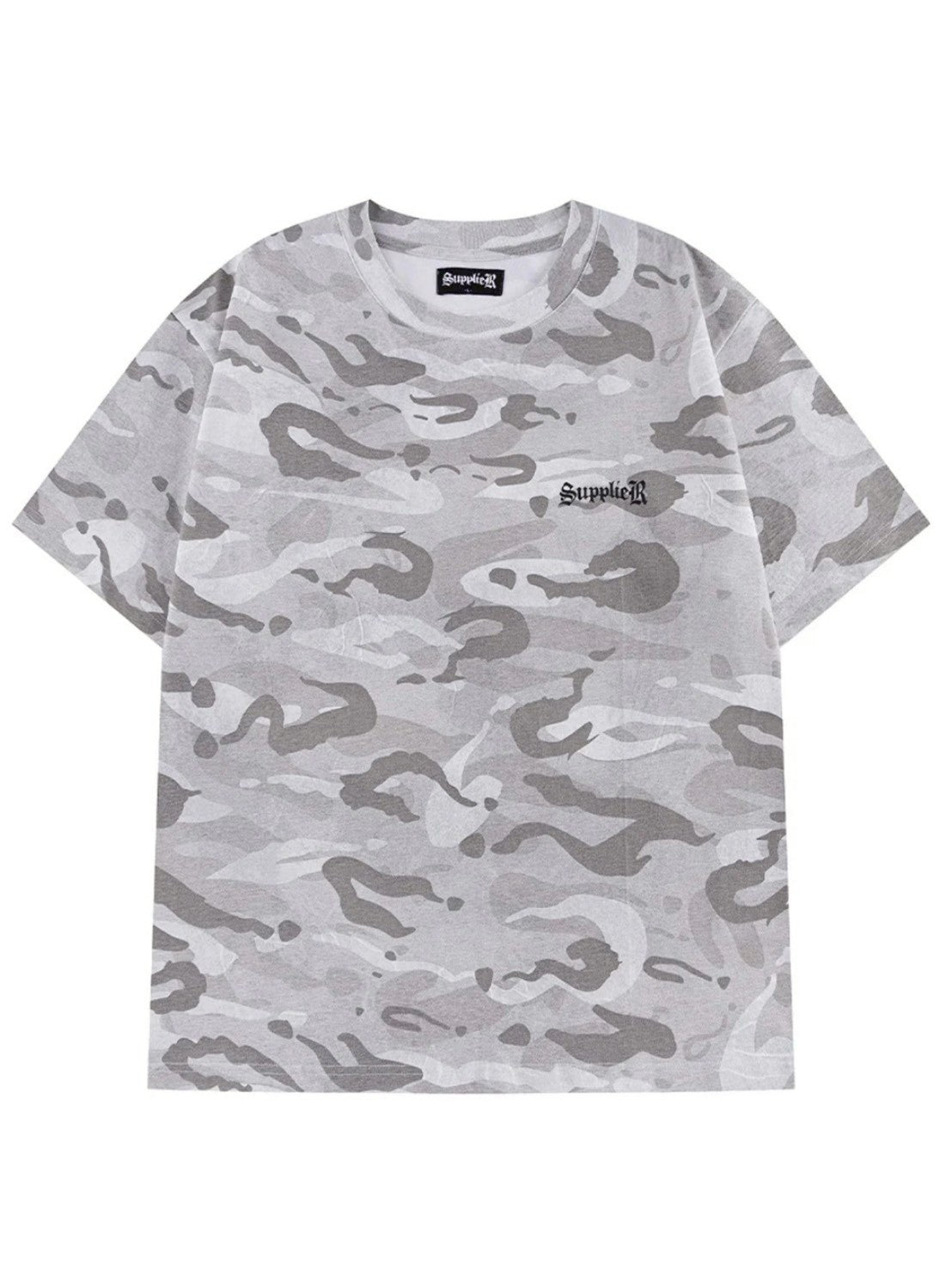 【SUPPLIER】Camouflage Cross Tee