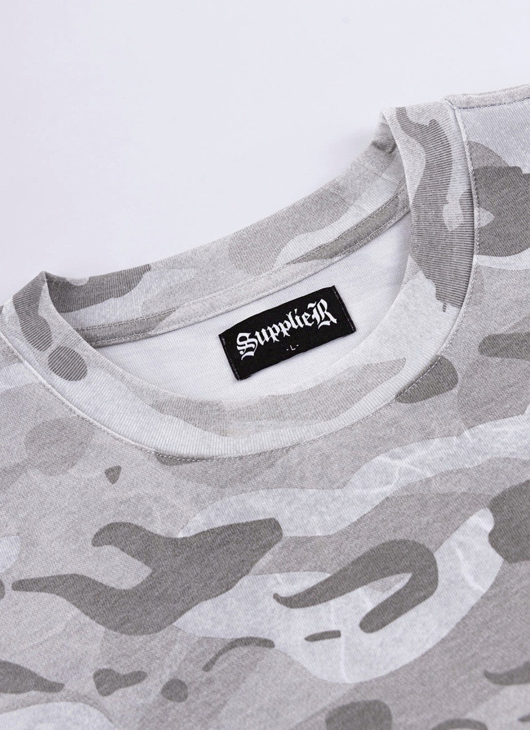 【SUPPLIER】Camouflage Cross Tee