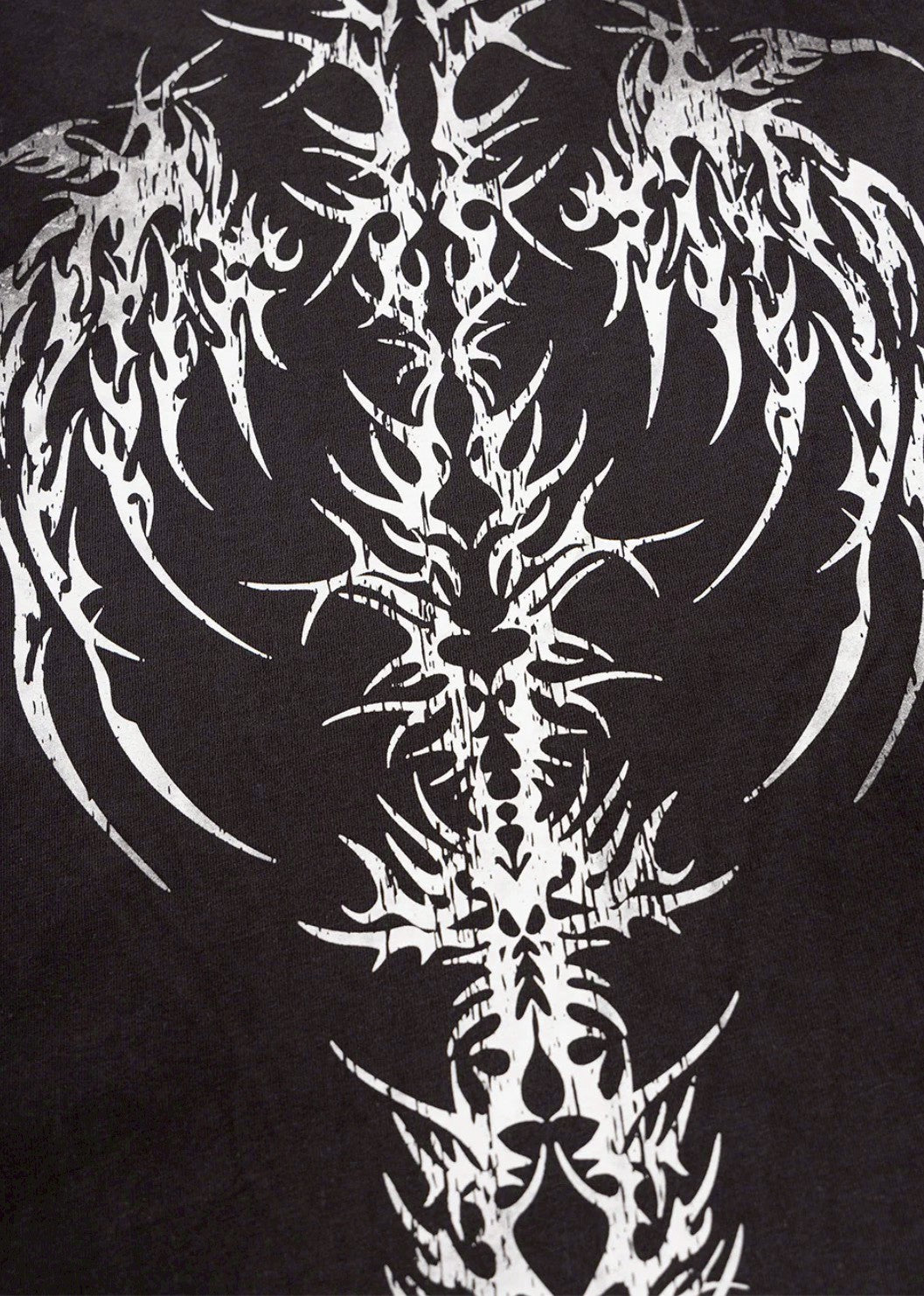 【SUPPLIER】Pierced Tribal Bones Tee