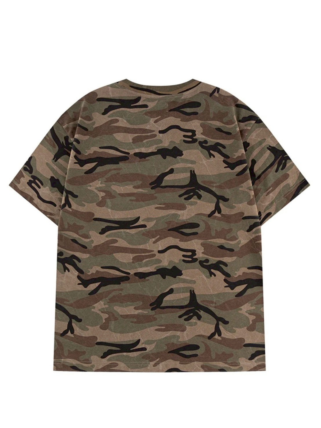 【SUPPLIER】Rhinestone Fire Bones Tee