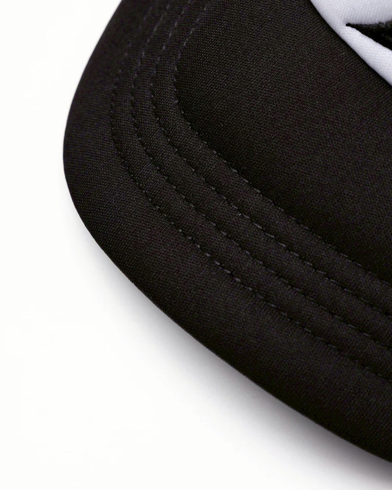 【SUPPLIER】Iron Cross Leather Patch Mesh Cap
