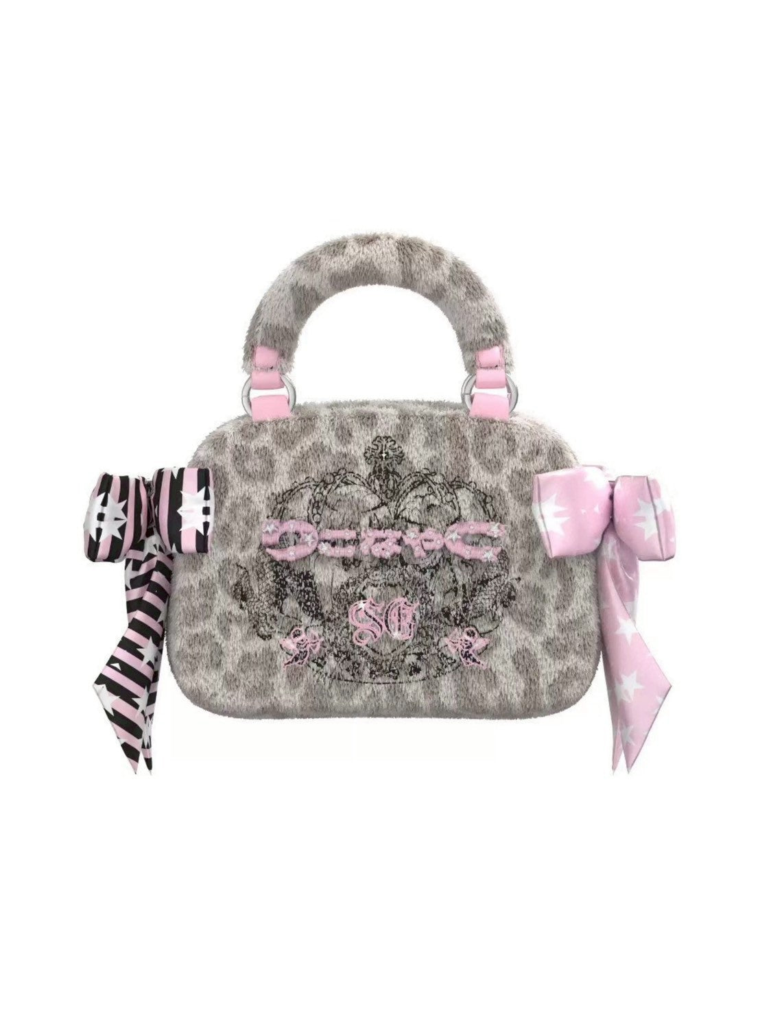 【SelfishGhost】Shibuya style leopard print handbag