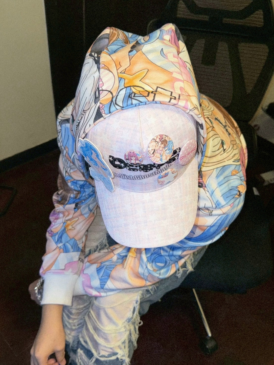 【SelfishGhost】Anime badge baseball cap
