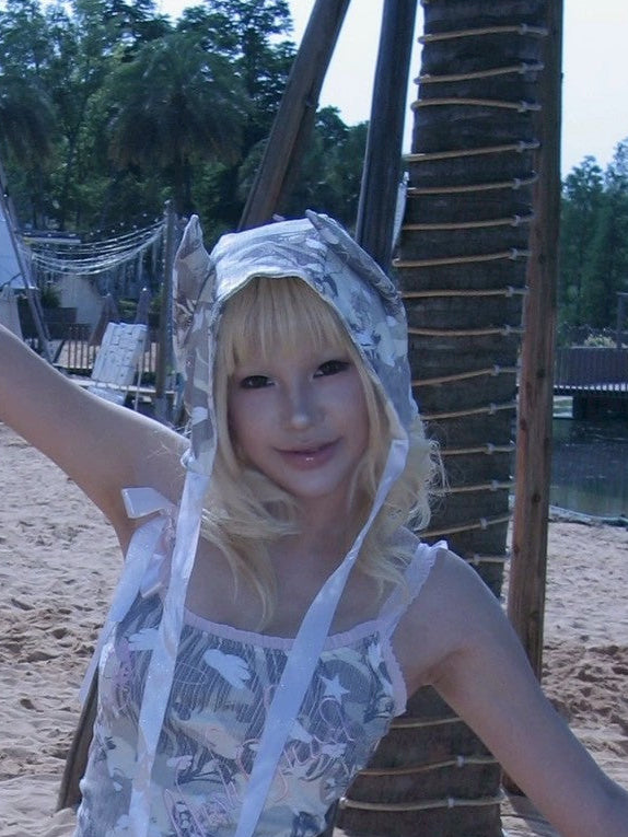 【SelfishGhost】Anime camo bodycon stretch headdress