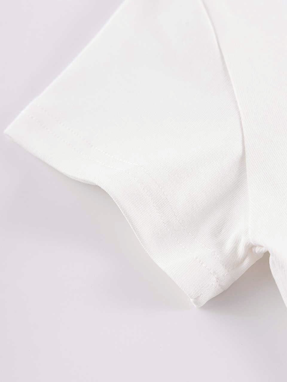 【SupBaby by SUPPLIER】Bite Me Rhinestone Cropped Tee