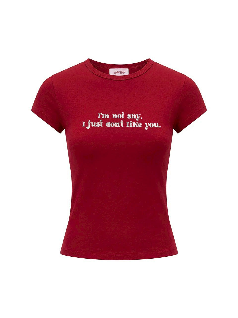 【SupBaby by SUPPLIER】I'm Not Shy Glitter Tee