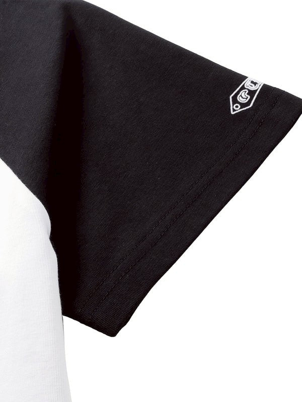【The Boy Has No Patience】FLOCKED RAGLAN S/S TEE