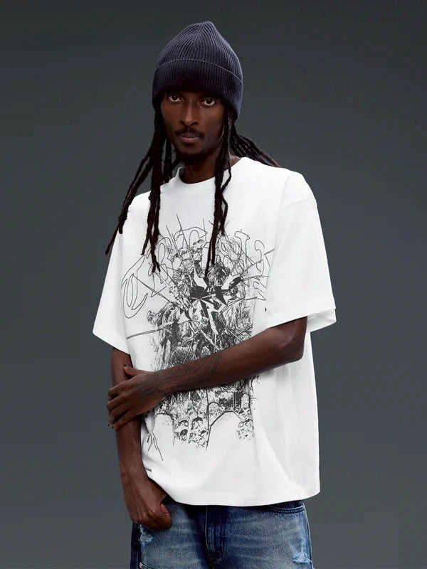 【The Boy Has No Patience】BROKEN RUINS PRINT S/S TEE