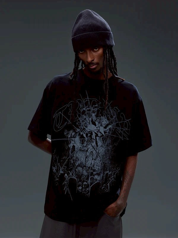 【The Boy Has No Patience】BROKEN RUINS PRINT S/S TEE