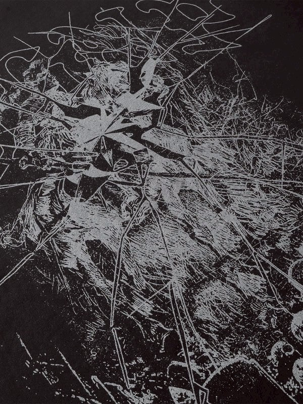 【The Boy Has No Patience】BROKEN RUINS PRINT S/S TEE