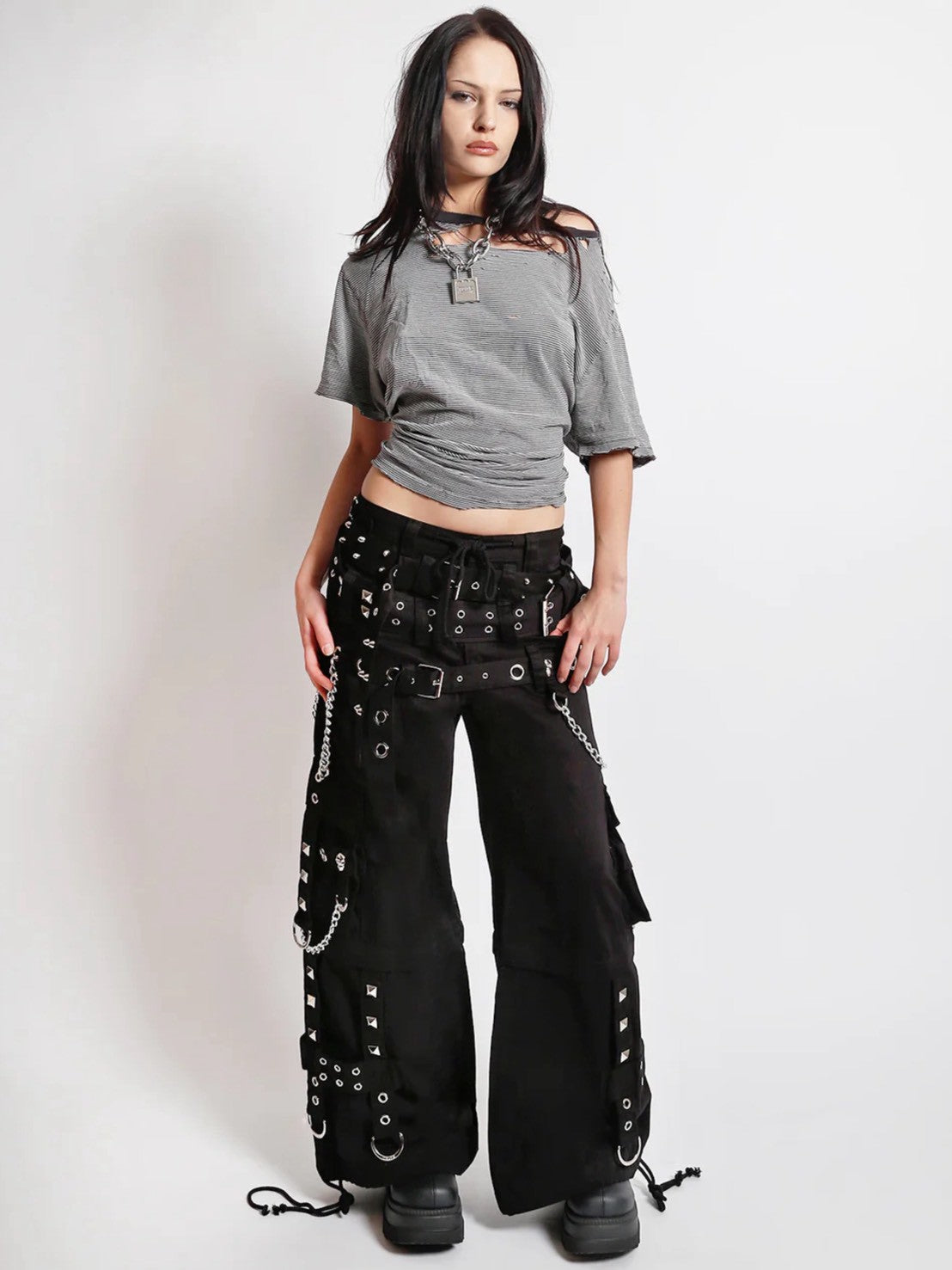 【TRIPP nyc】TRIPLE BELTED CHAIN PANT[AF7335M]