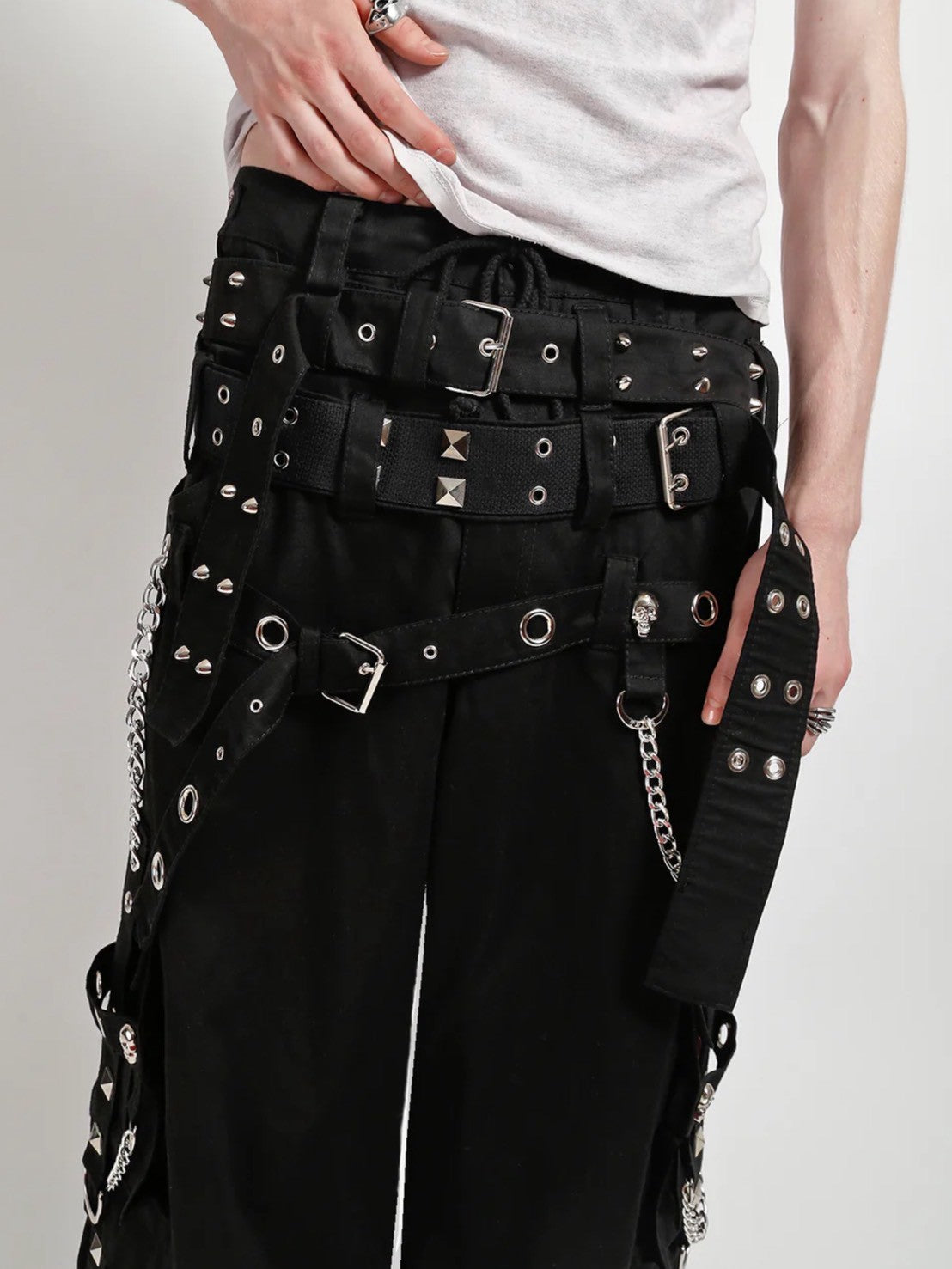 【TRIPP nyc】TRIPLE BELTED CHAIN PANT[AF7335M]