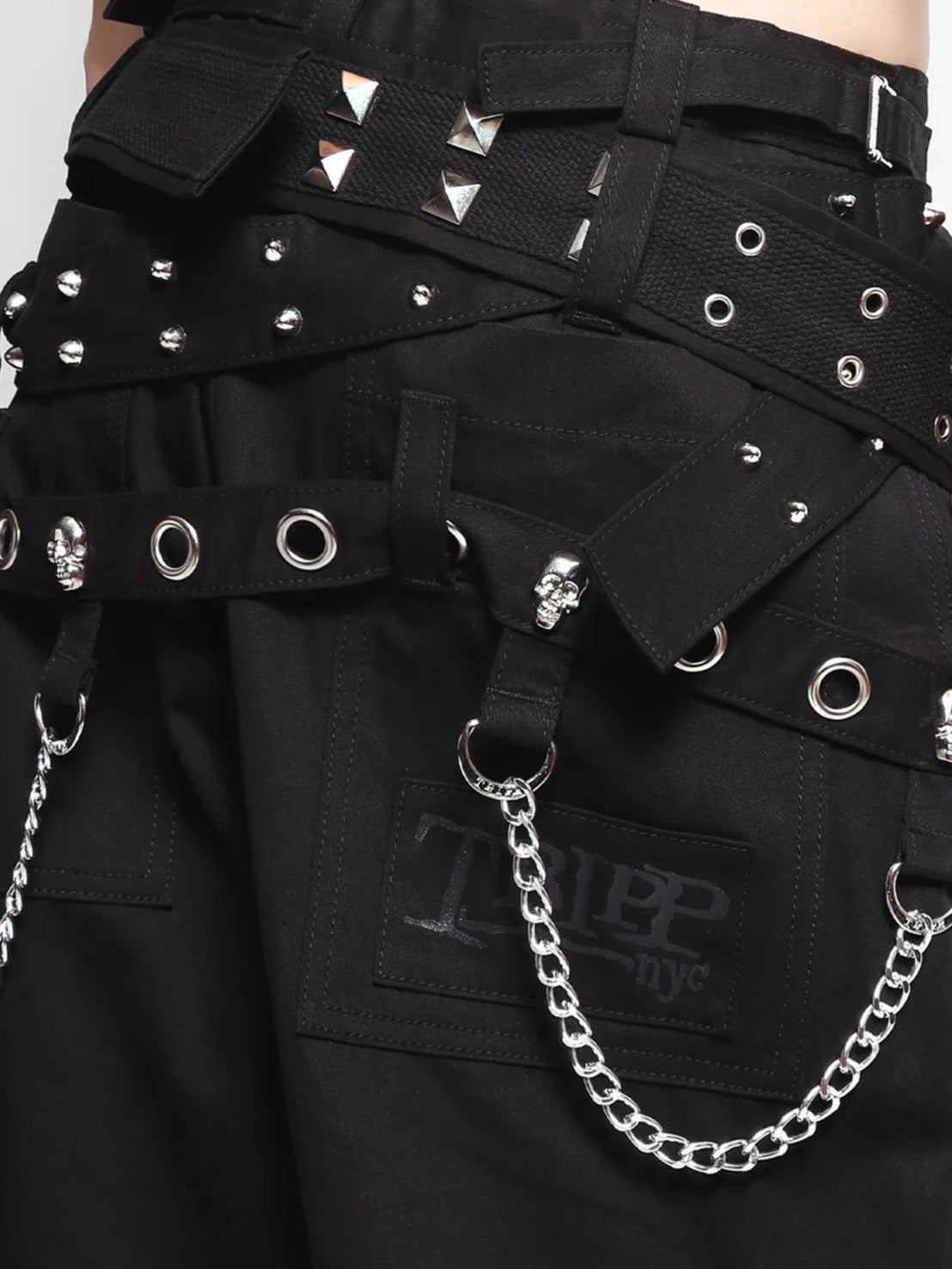 【TRIPP nyc】TRIPLE BELTED CHAIN PANT[AF7335M]