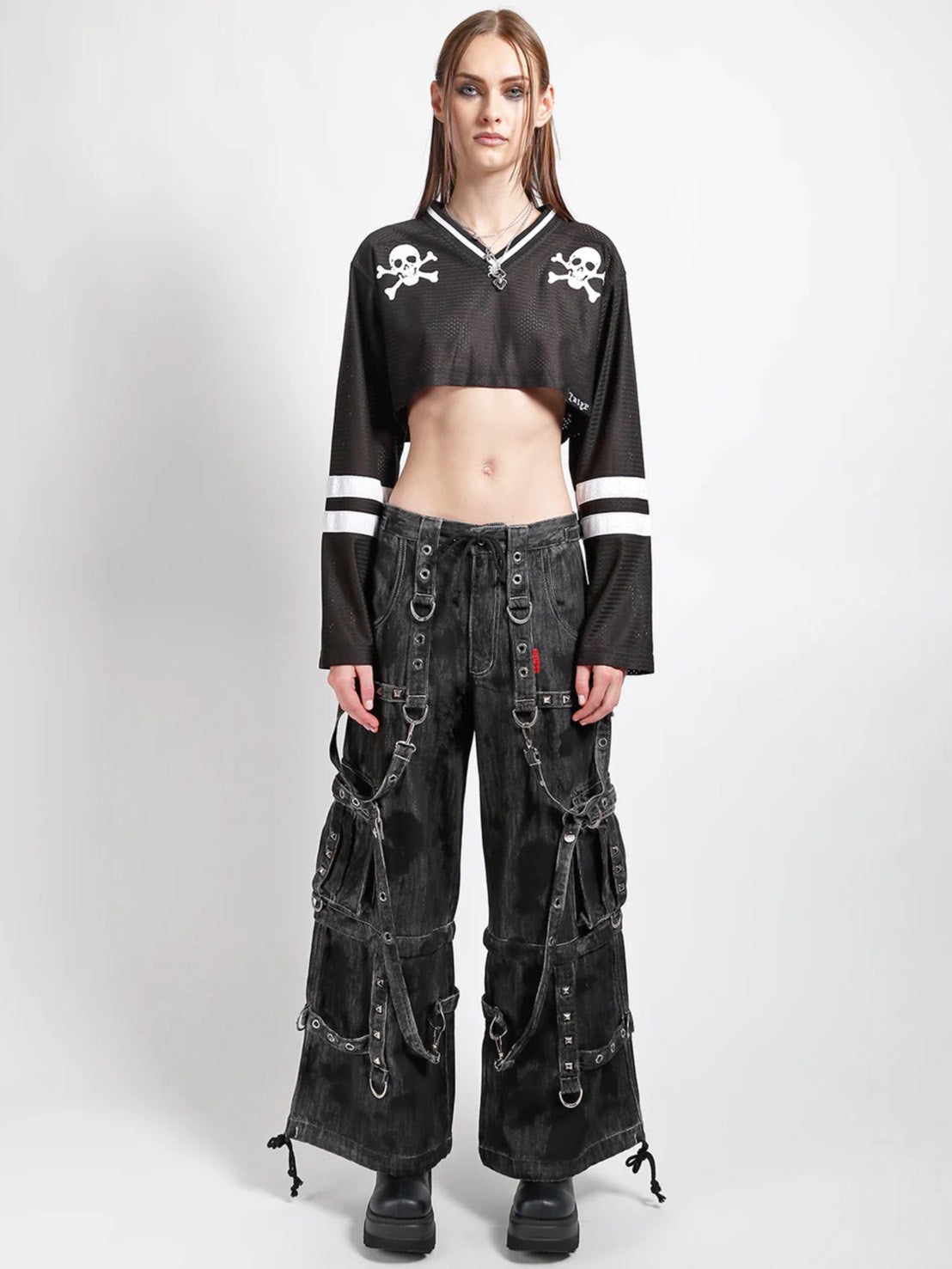 【TRIPP nyc】DENIM STRAP PANT[JM7155MK]