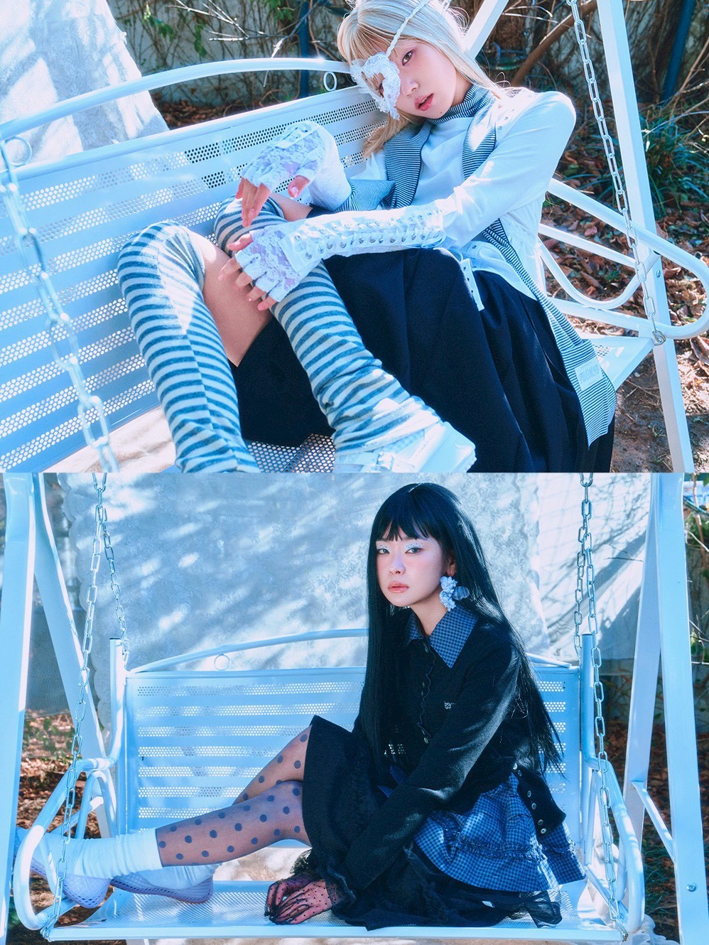 【TUOMIO】RUFFLE CHECK SHIRT