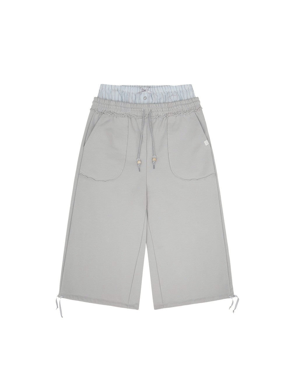 【TUOMIO】DETACHABLE BERMUDA SWEATPANTS