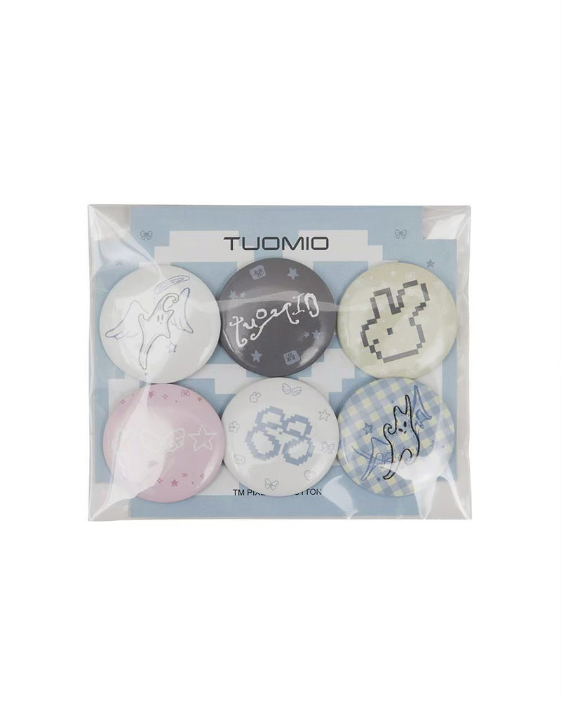 【TUOMIO】TM PIXEL PIN BUTTON