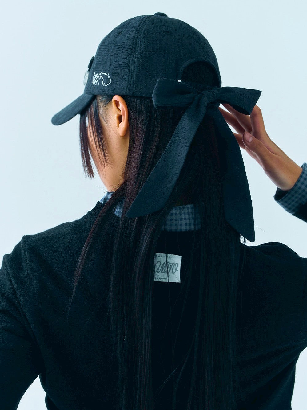 【TUOMIO】BUTTON RIBBON CAP