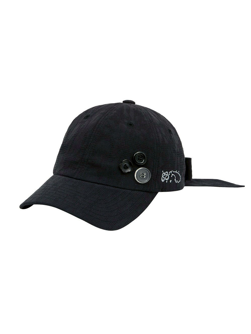 【TUOMIO】BUTTON RIBBON CAP