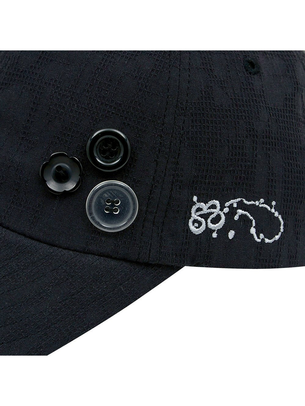 【TUOMIO】BUTTON RIBBON CAP