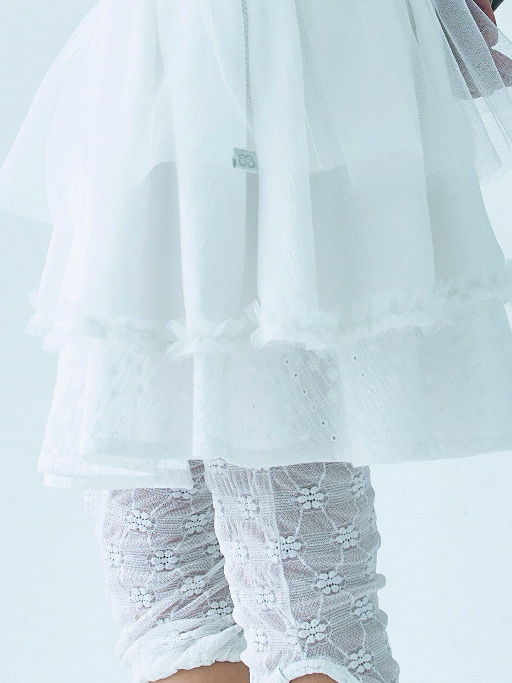 【TUOMIO】STRAPPY FLOWER LEGGINGS