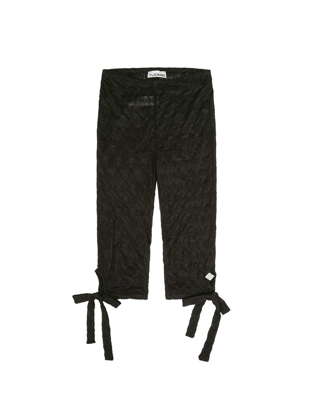 【TUOMIO】STRAPPY FLOWER LEGGINGS