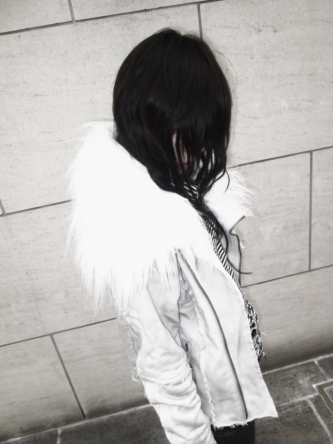 【YIKAI LABORATORY】INNER RADIANCE FUR JACKET