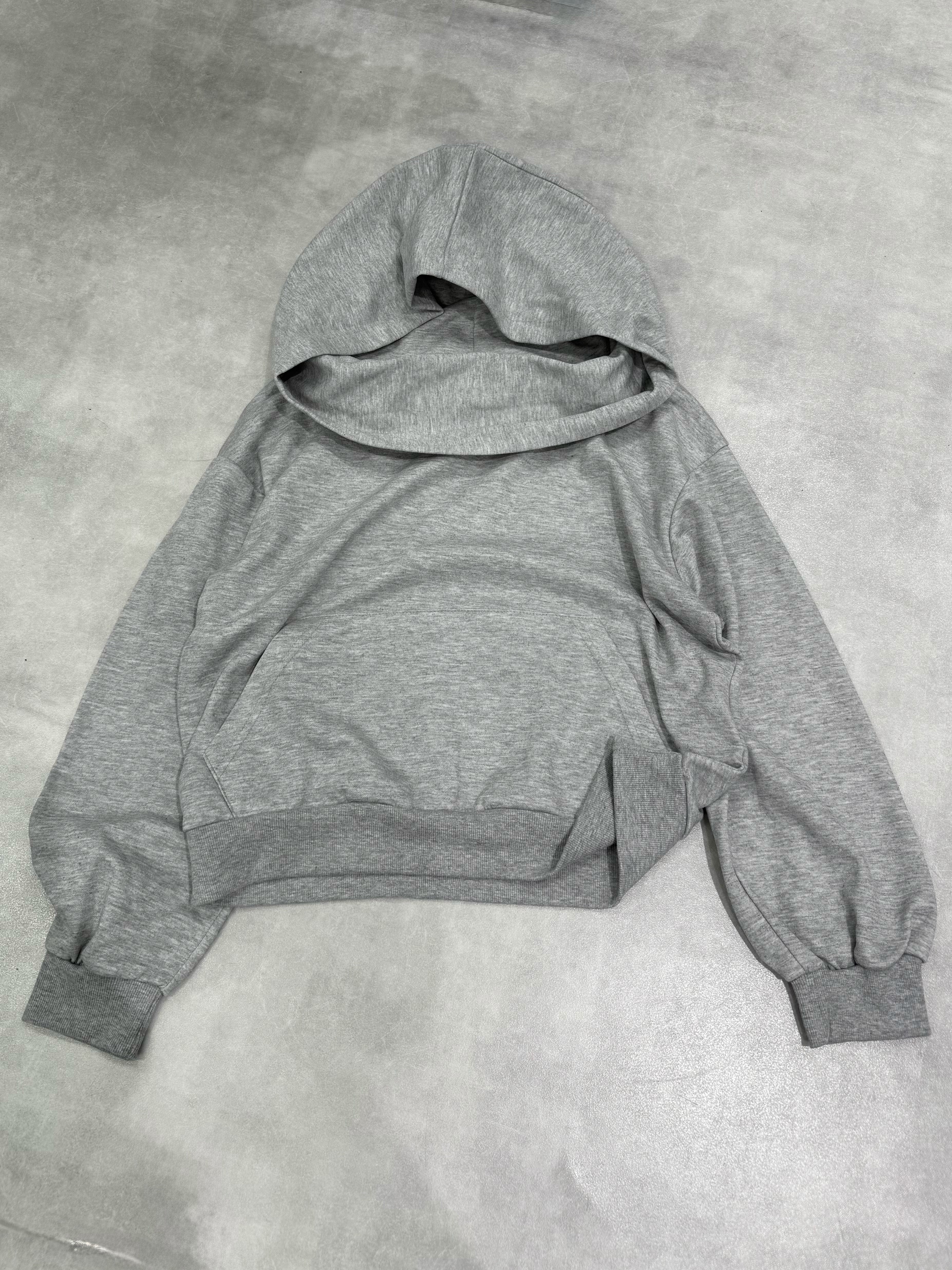 名古屋店WEB限定受注制【nmtc+】2way hood off-shoulder sweat shirts (3color)