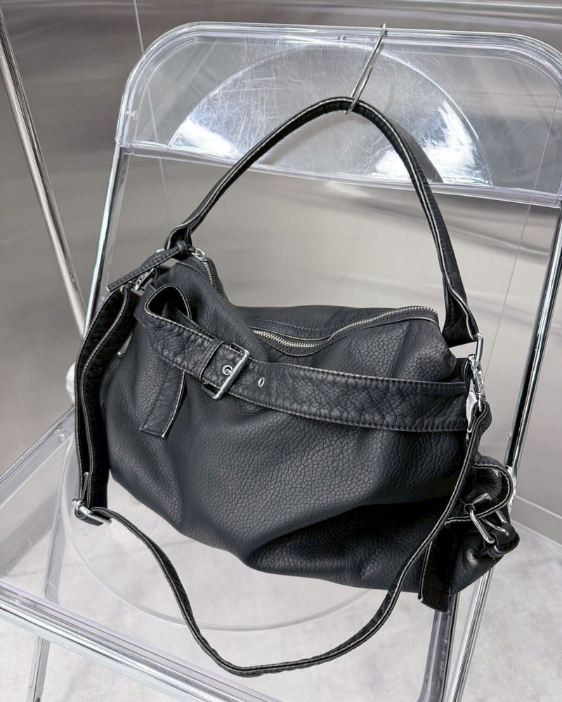 受注制【nmtc+】2way belt vintage shoulder Bag (3color)