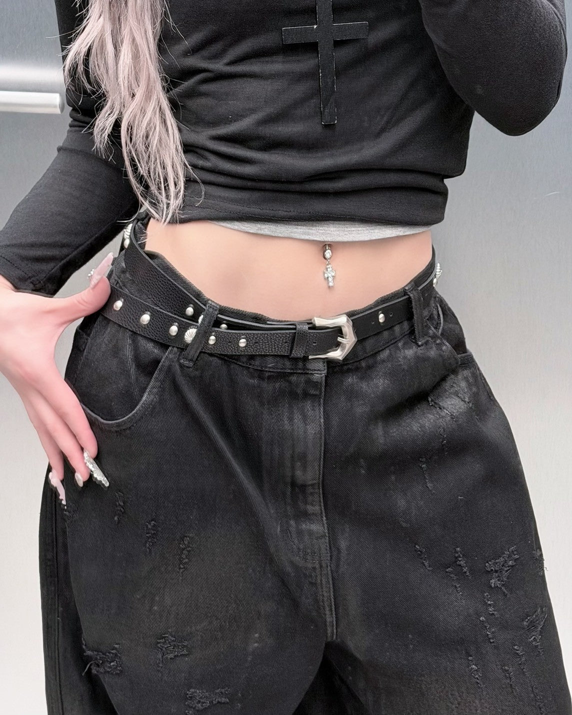 受注制【nmtc+】buckle belt
