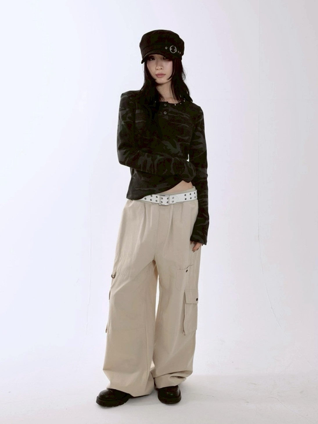 【runningHIGH】CAMOUFLAGE L/S TEE