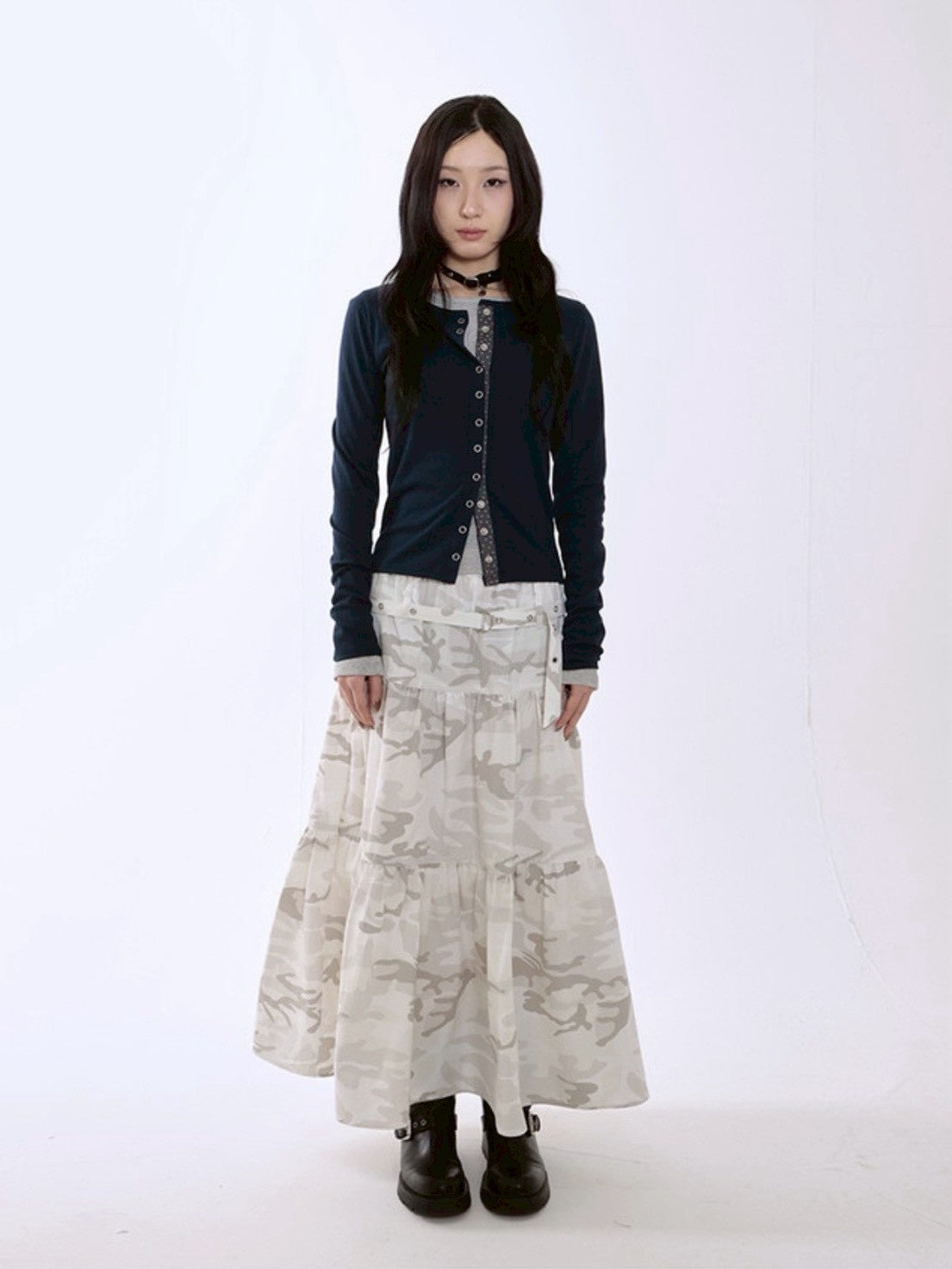 【runningHIGH】RIPSTOP FLARE SKIRT